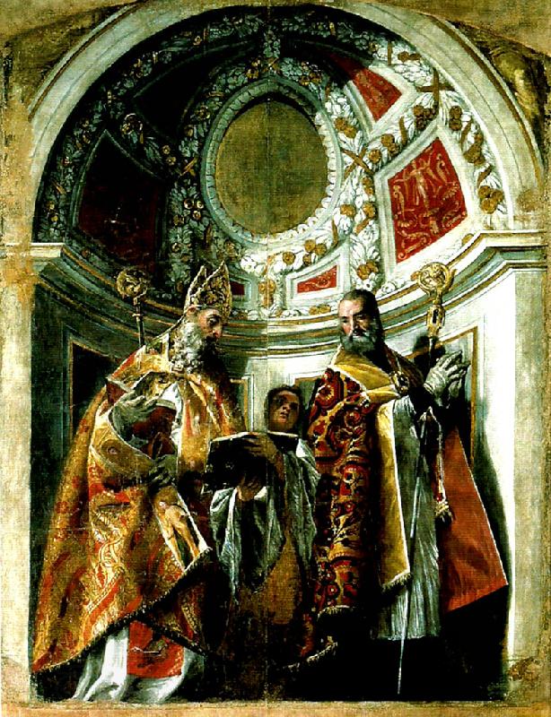 Paolo  Veronese ss. geminianus and severus and severus China oil painting art